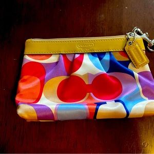 Small Coach wristlet